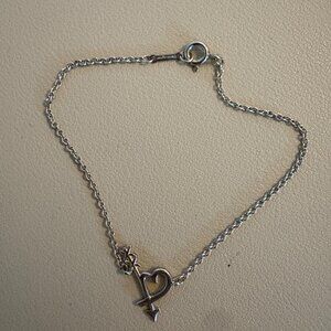 Tiffany's Paloma Picasso Loving Heart Arrow Bracelet